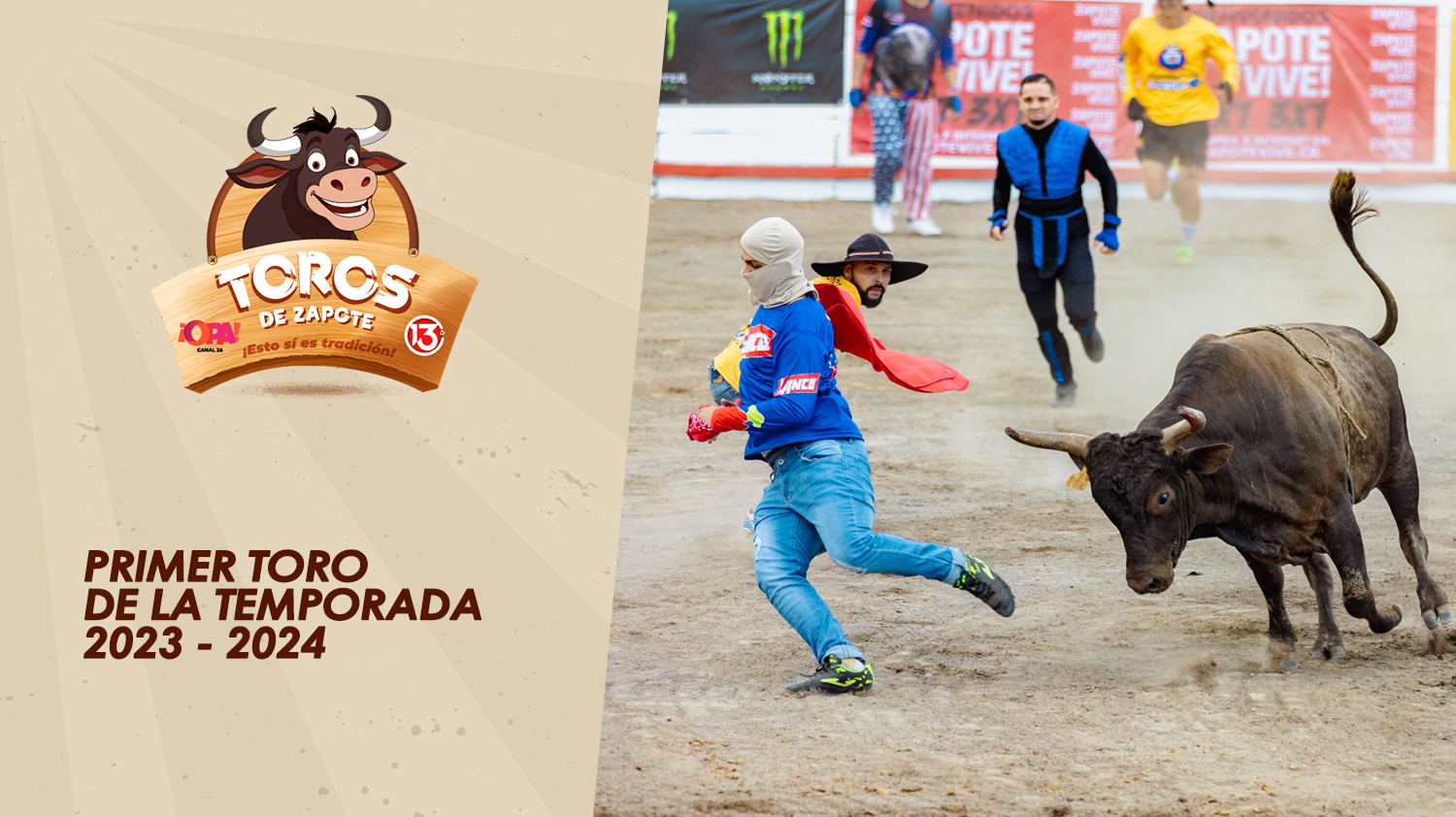 Primer Toro de la Temporada | Toros de Zapote 2023 - 2024