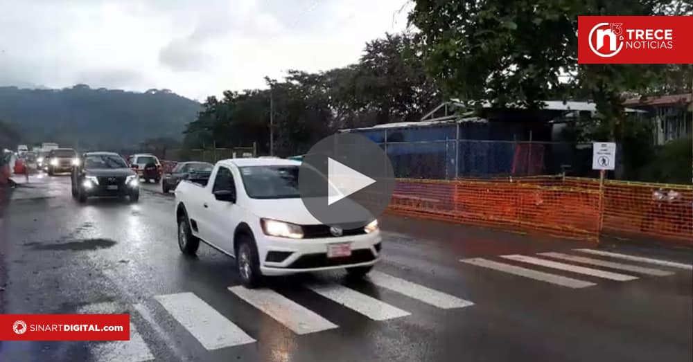 Se habilita paso por los dos carriles del puente sobre el Río Tárcoles
