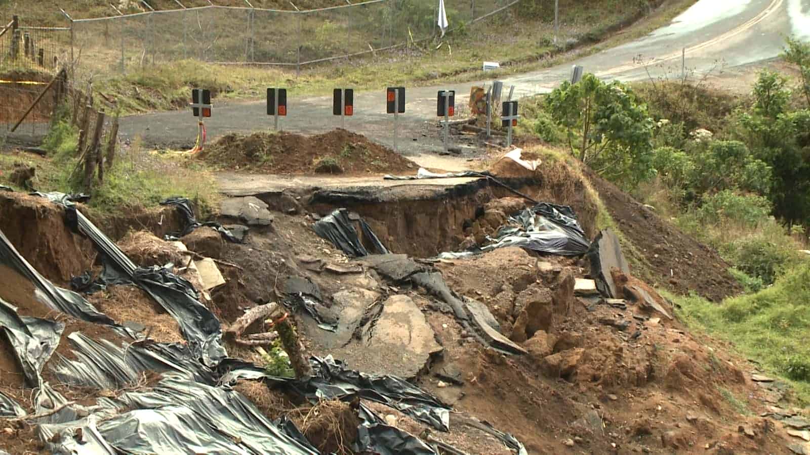 Paso provisional a Copalchí de Cartago fue interrumpido por finquero