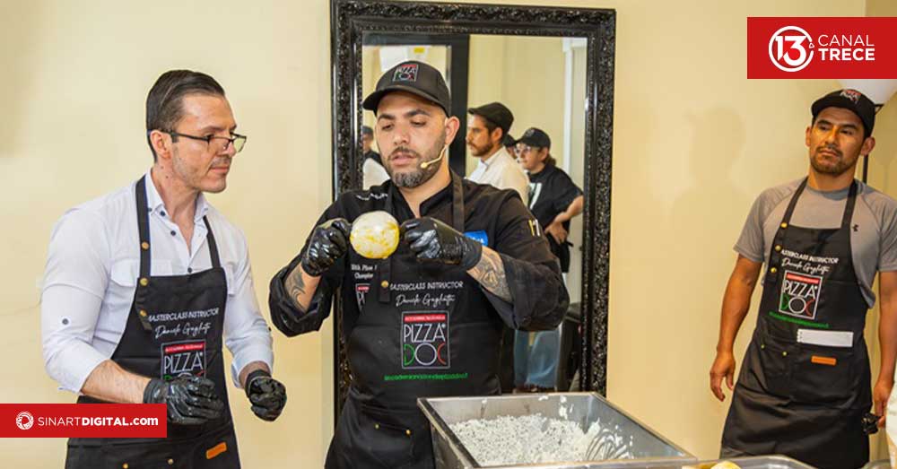 Campeón mundial de pizza capacitó restaurantes ticos 