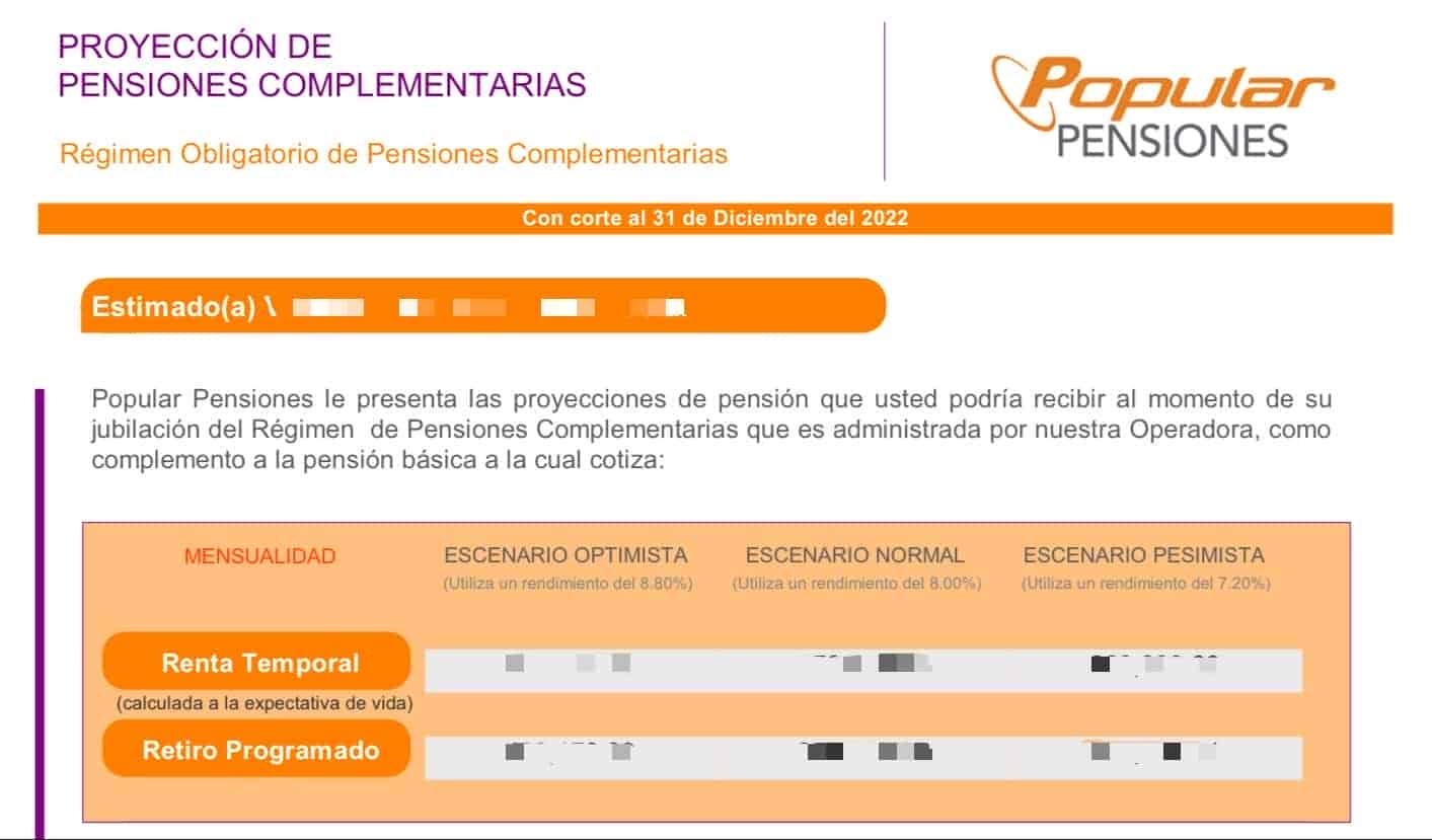 ¿Sabe cuál es la proyección de su ROP?, operadoras de pensiones deben darle esa información