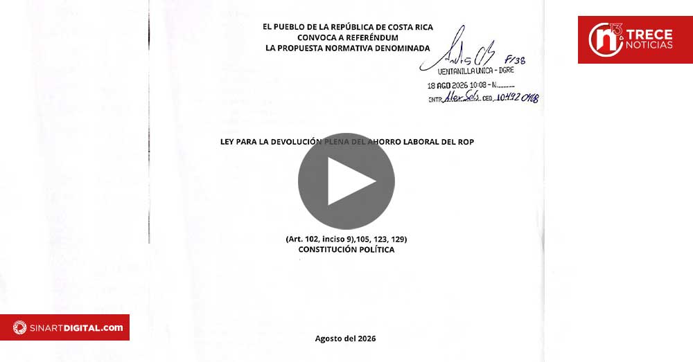 Impulsan referéndum ciudadano para permitir la devolución total del ROPC en Costa Rica