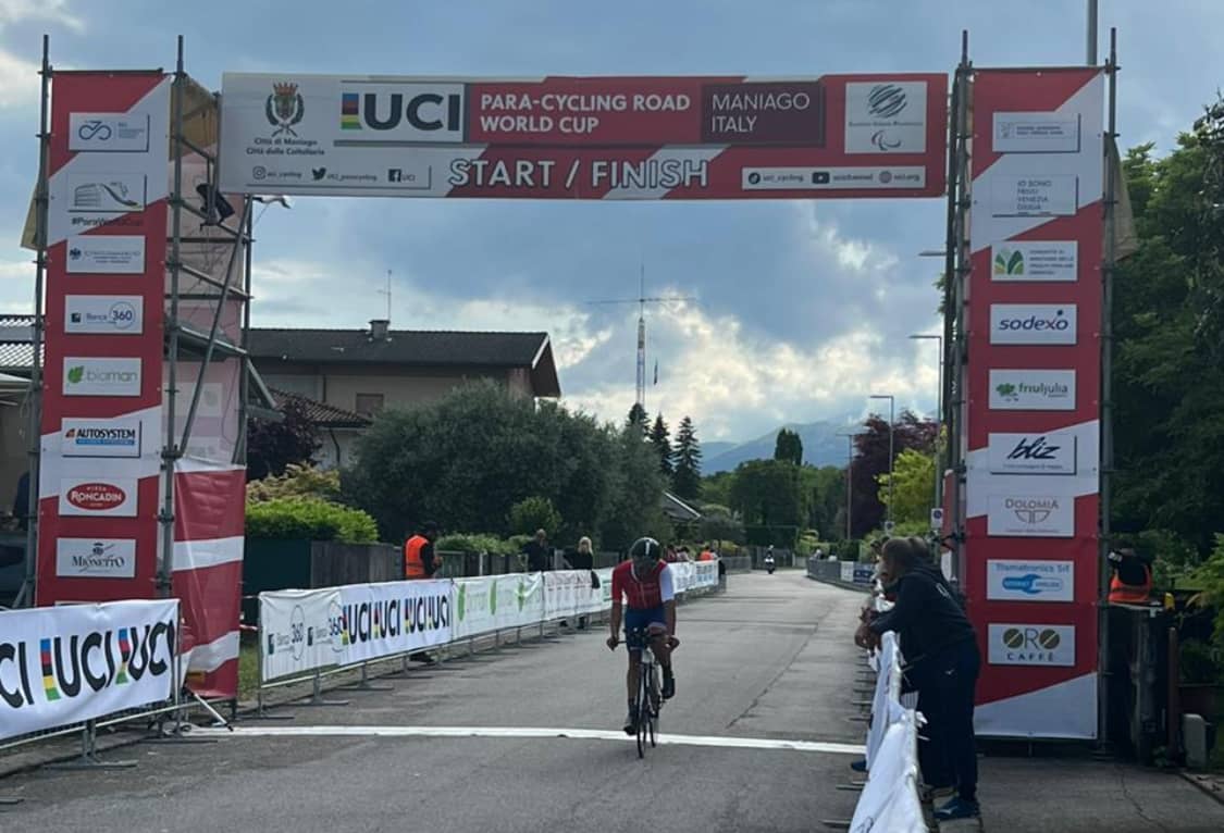 Raabe finaliza 15 en Italia y deberá esperar por clasificación a Paralímpicos