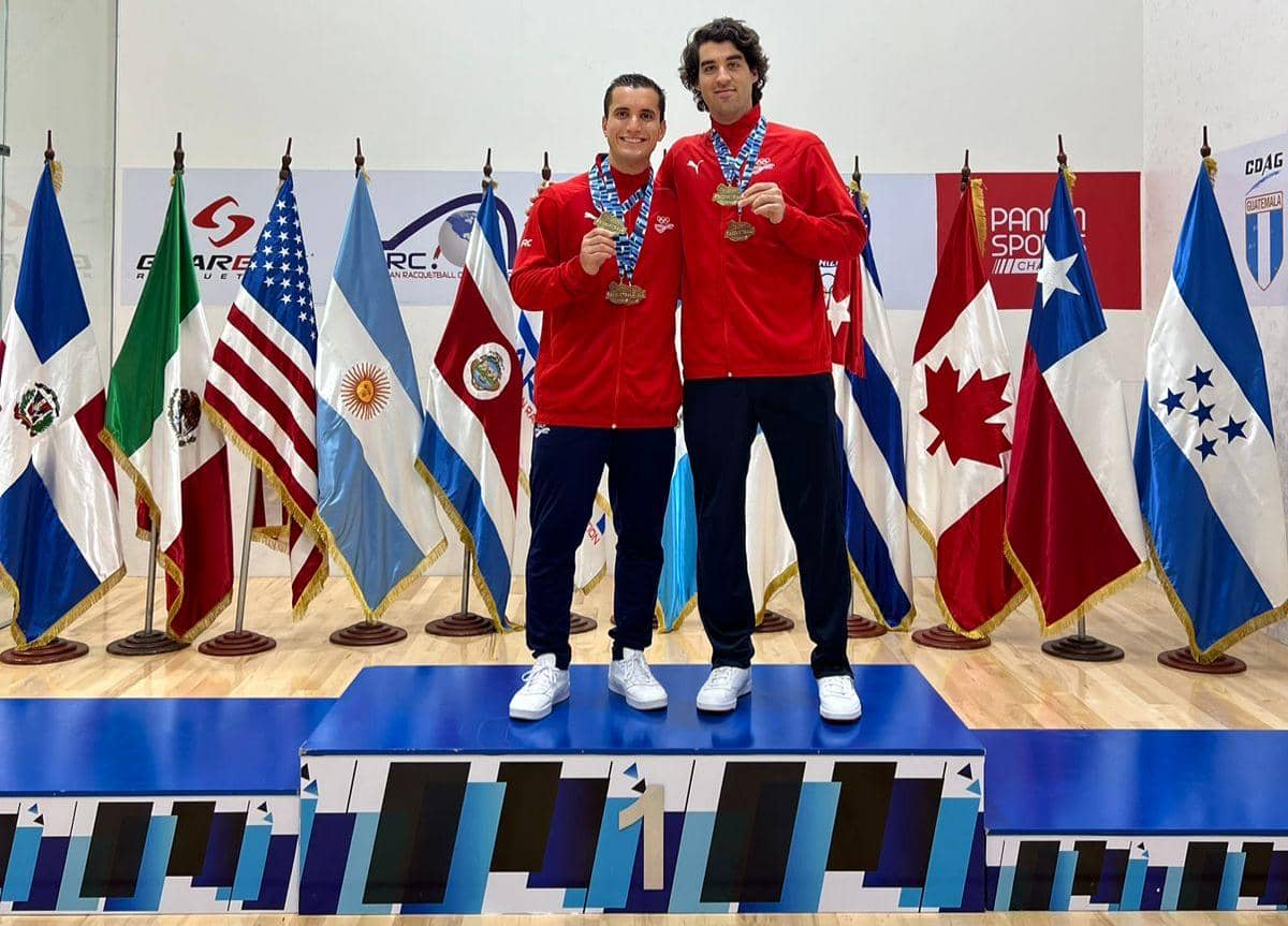 Raquetball tico regresa triunfal de Guatemala
