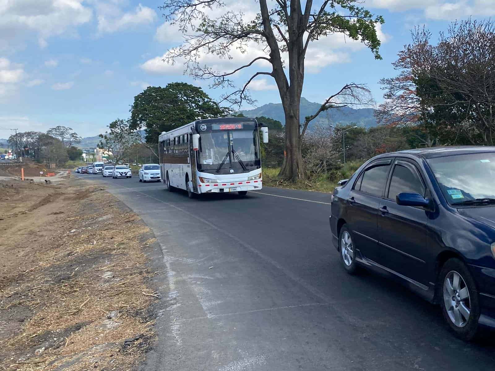 Este lunes se presentarán nuevos cierres en la rampa que comunica Cartago con San Pedro