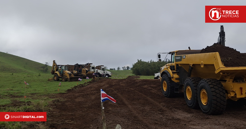 Inicia construcción de tramo Punta Sur en carretera hacia San Carlos