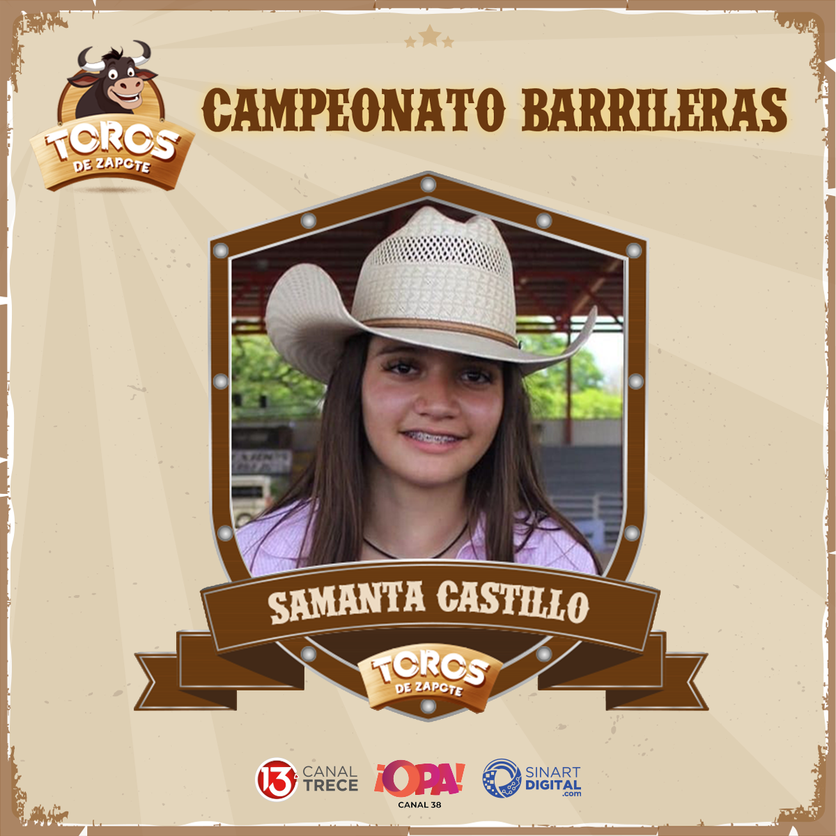 SAMANTA CASTILLO  -  TORNEO DE BARRILERAS ZAPOTE  | 27 DICIEMBRE 2023