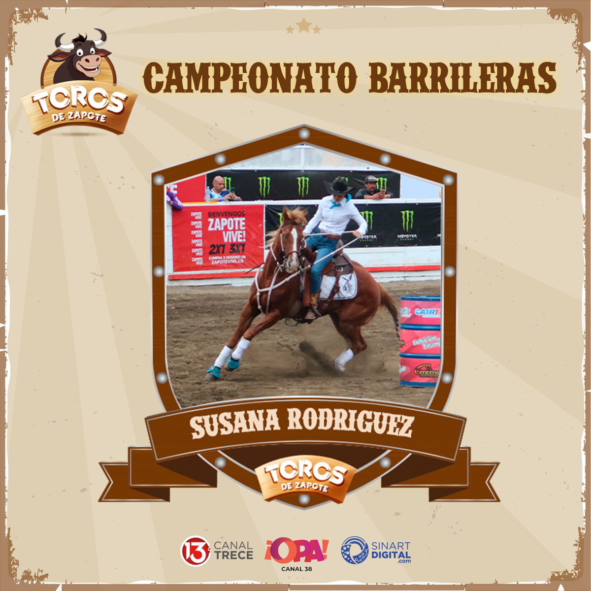 SUSANA RODRÍGUEZ -  TORNEO DE BARRILERAS ZAPOTE  | 28 DICIEMBRE 2023