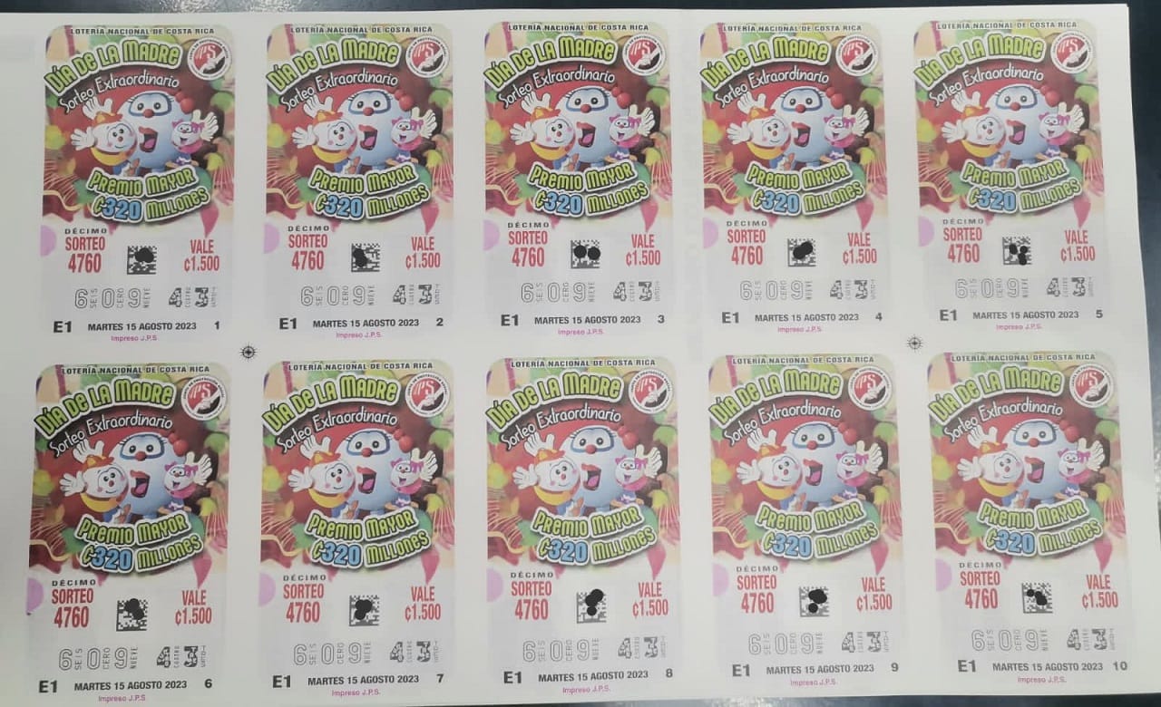 Sorteo del Día de la Madre ofrece ¢640 millones