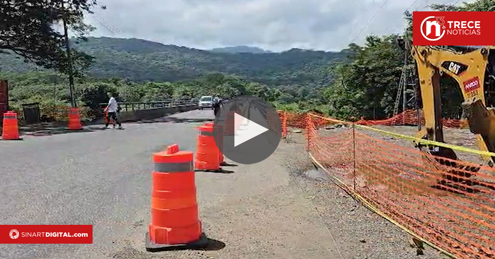 Remodelación del puente sobre el río Tárcoles mantendrá pasos regulados y cierres programados