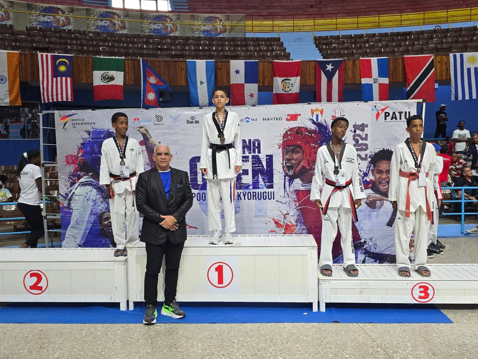 Taekwondo tico con nota alta en Cuba