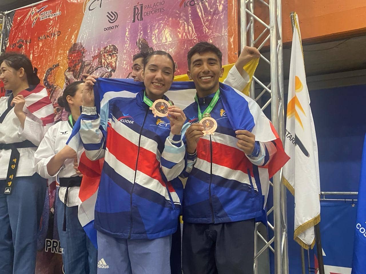 Costa Rica cerró con gran nivel la Copa Presidente de Taewkondo