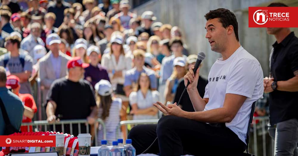 Sospechoso de asesinar a Charlie Kirk en EEUU acusado de homicidio agravado