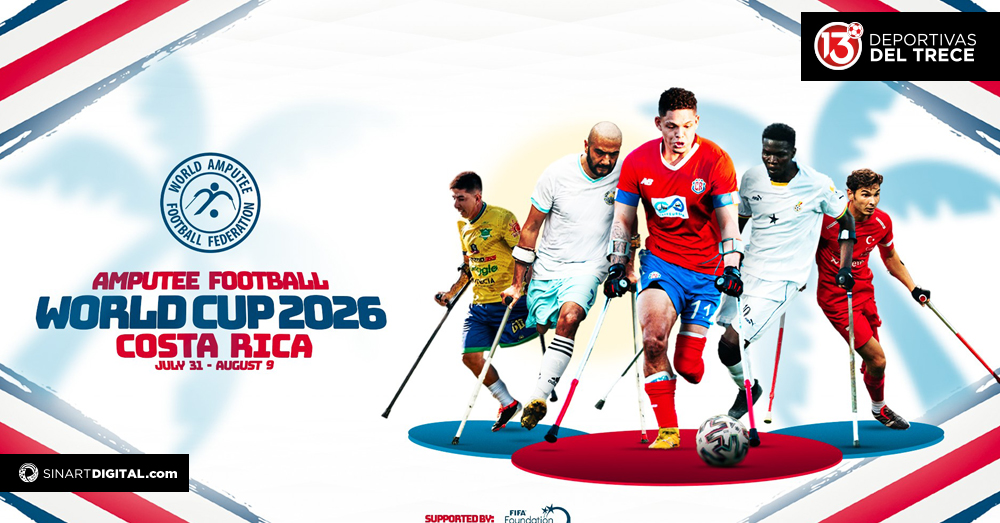 Costa Rica recibirá el Mundial de Fútbol para amputados