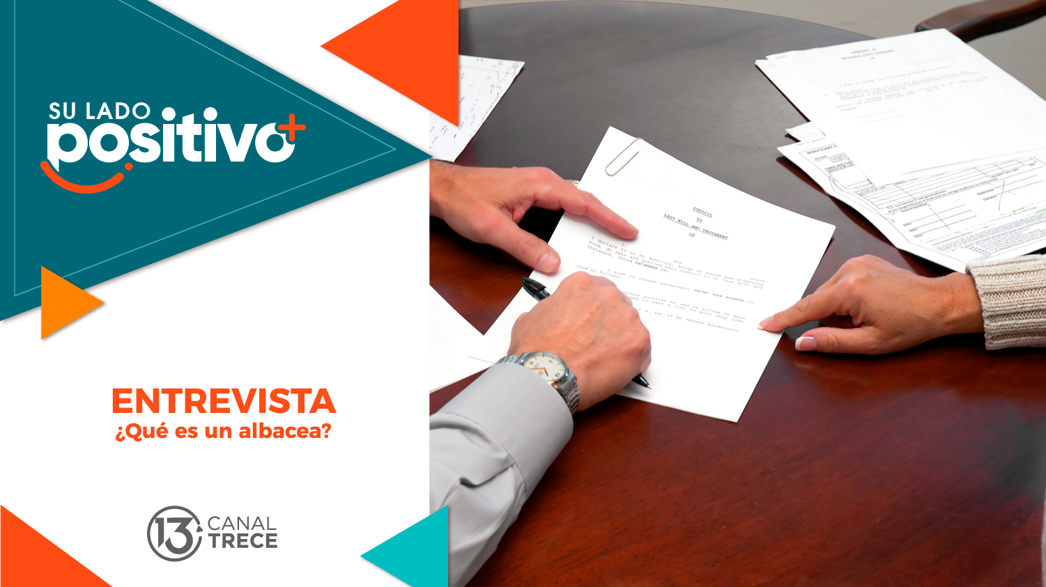 Entrevista ¿Qué es un albacea? | Su lado Positivo