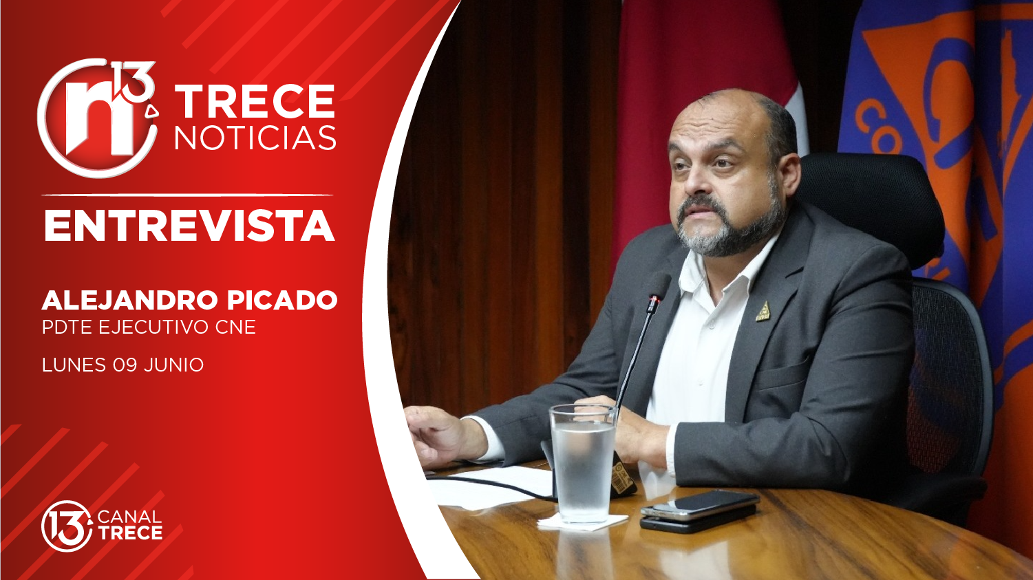 Alejando Picado | Presidente Ejecutivo CNE