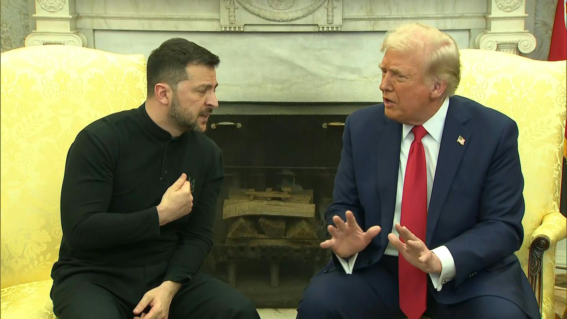 Altercado entre Trump y Zelenski en el despacho oval de la Casa Blanca