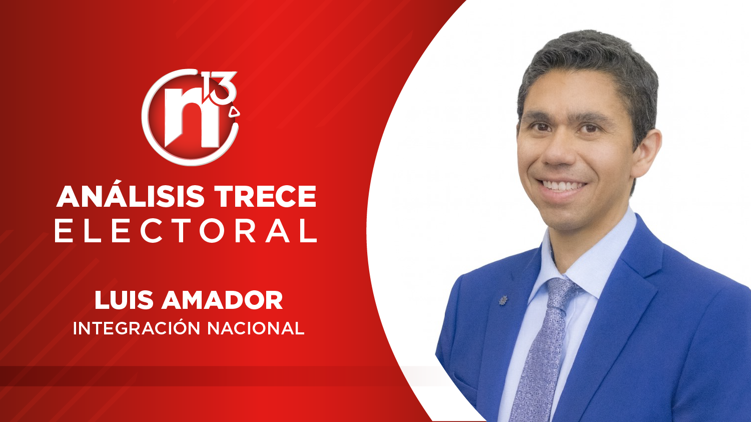 Luis Amador  | Partido Integración Nacional 
