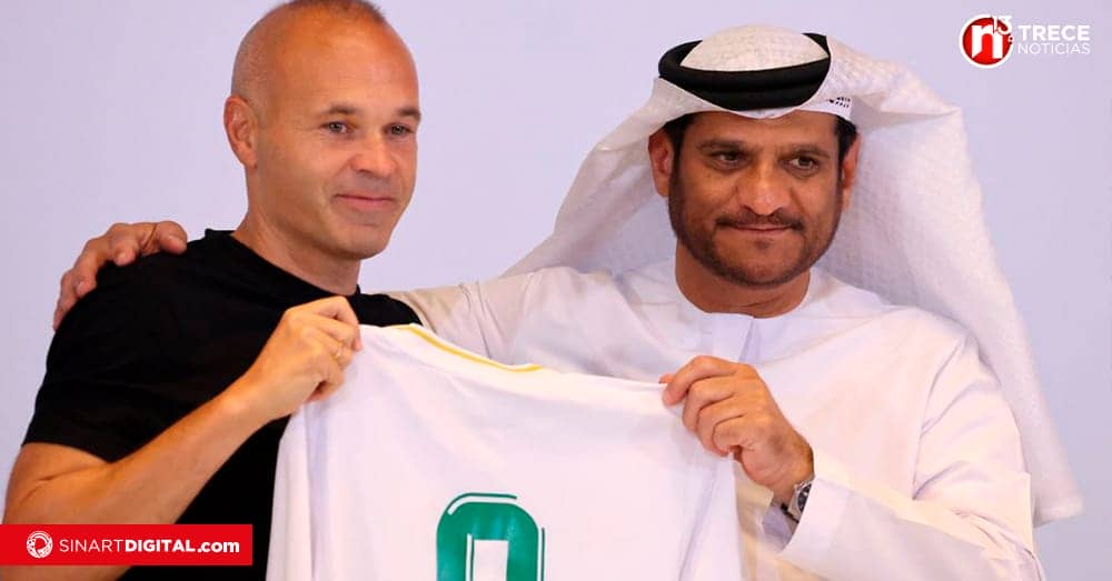 Andrés Iniesta ficha por el Emirates FC