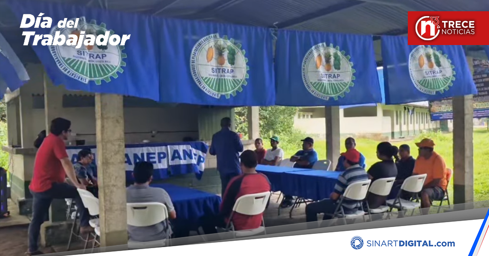 Albino Vargas conmemoró el 1° de Mayo junto a trabajadores bananeros en Guácimo 