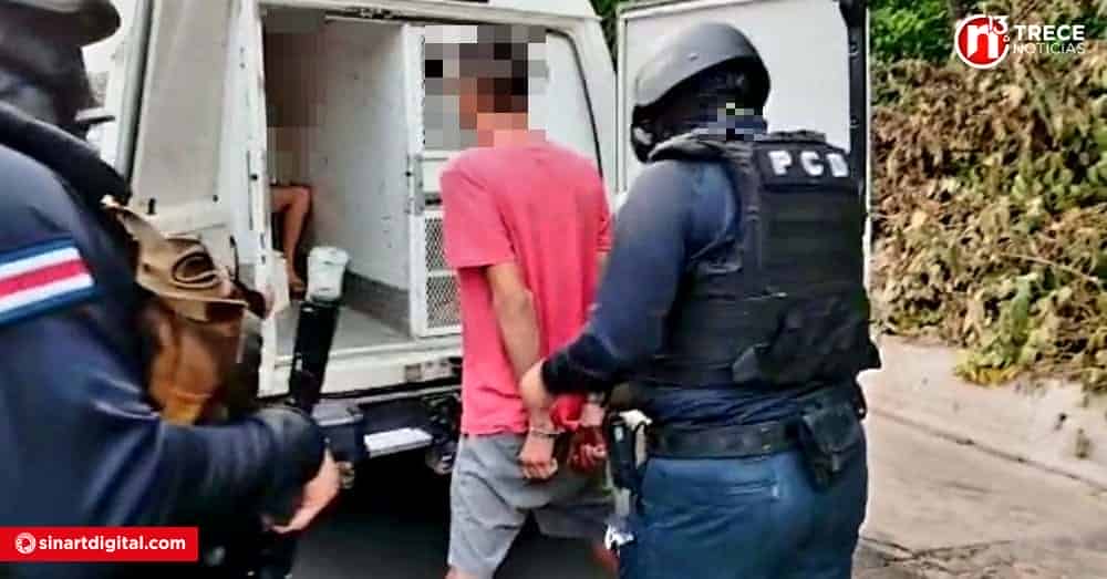 15 vendedores de droga de Puntarenas, Limón, Guanacaste y San José fueron neutralizados por la PCD