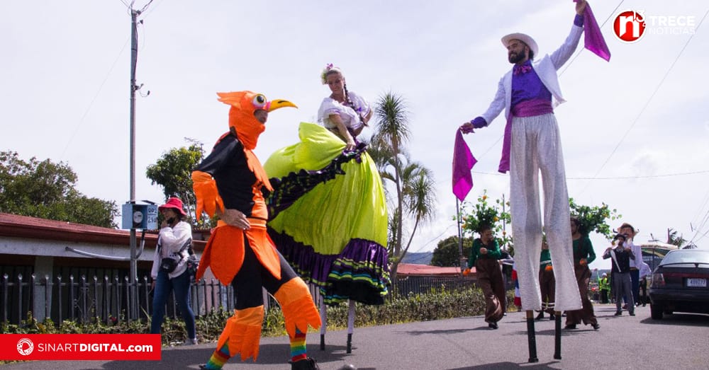 35 artistas recorren Naranjo y Palmares con Caravana Cultural