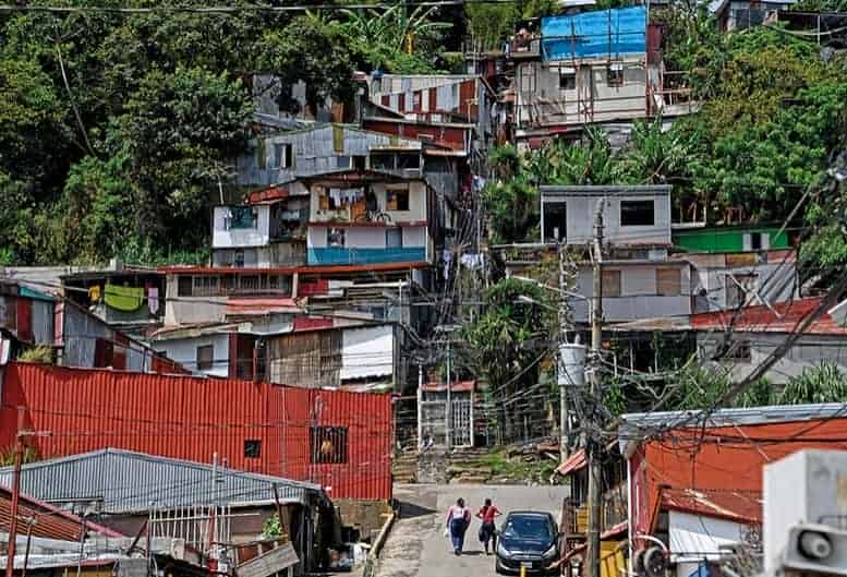 La Unión, Cartago y Tibás tienen los asentamientos informales con mayor riesgo a desastres naturales