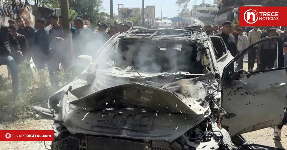 Ocho muertos, tres de ellos rescatistas en Líbano, tras ataque israelí 