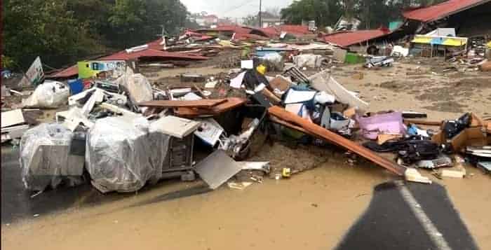 Emergencia en San Carlos: Cabeza de agua arrasa con todo a su paso