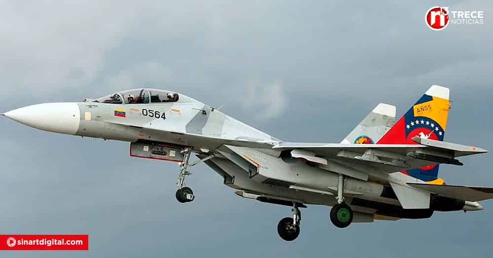  Aviones de combate Sukhoi de Venezuela tendrían menos horas de vuelo que el promedio: expertos