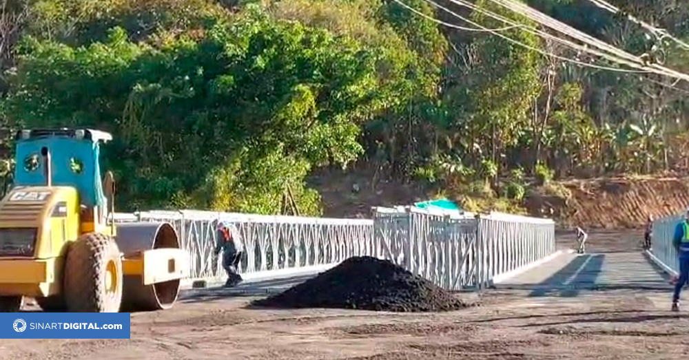 Puentes bailey del Bajo de los Ledezma, casi listos 