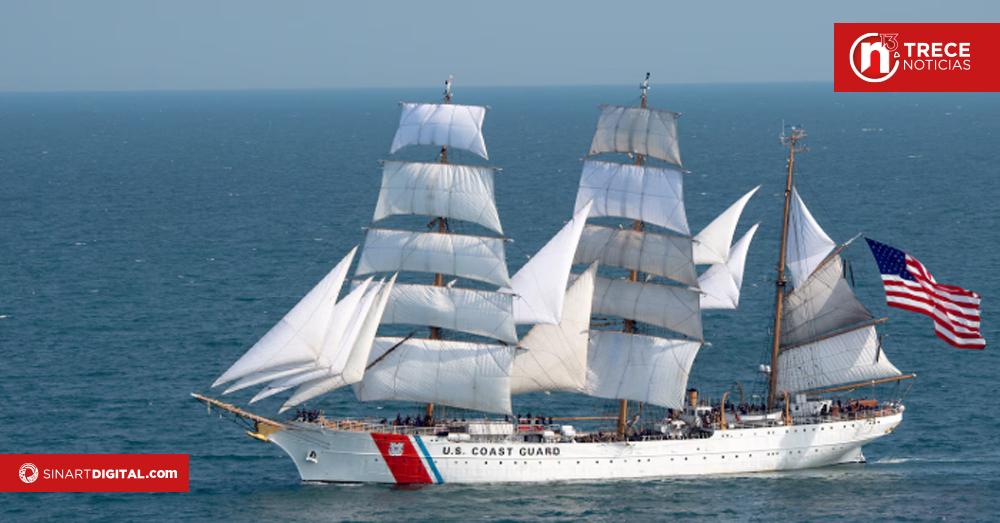 USCGC Eagle atracará en Puntarenas