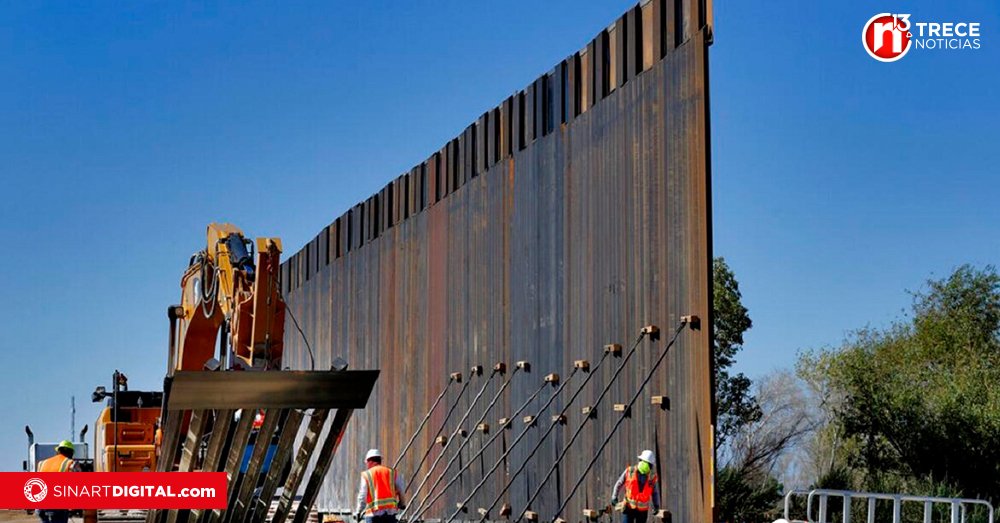 Biden dice que no puede detener el nuevo plan de muro fronterizo
