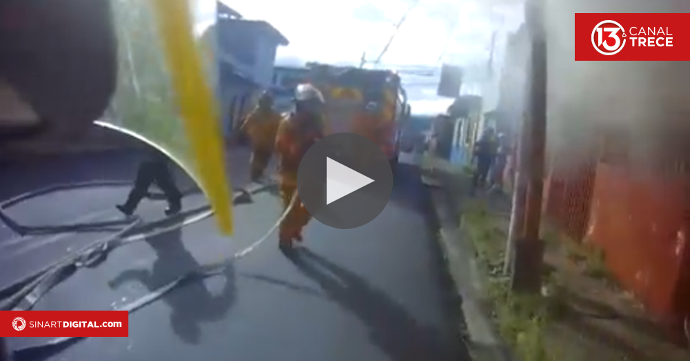 El incendio, desde los ojos de un bombero