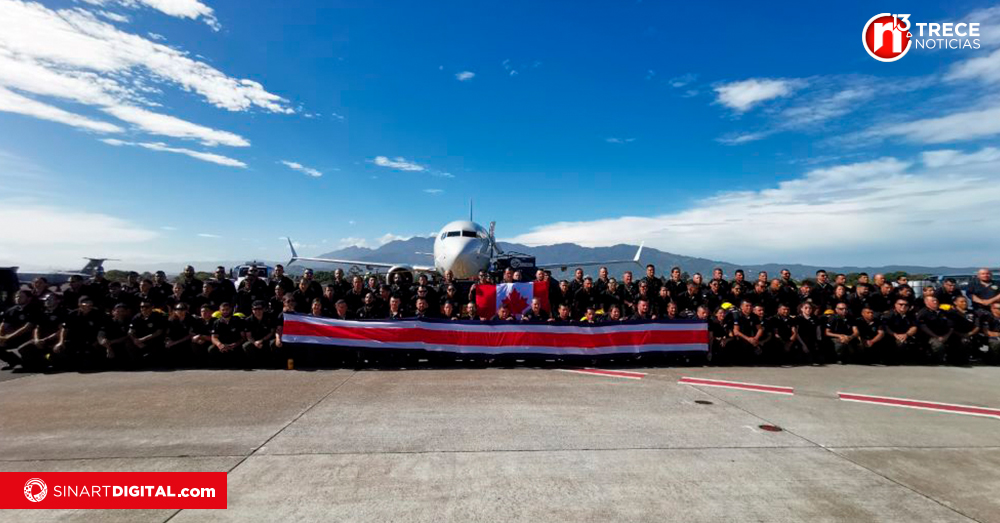 Costa Rica envía a Canadá segunda ayuda humanitaria para atender incendios forestales
