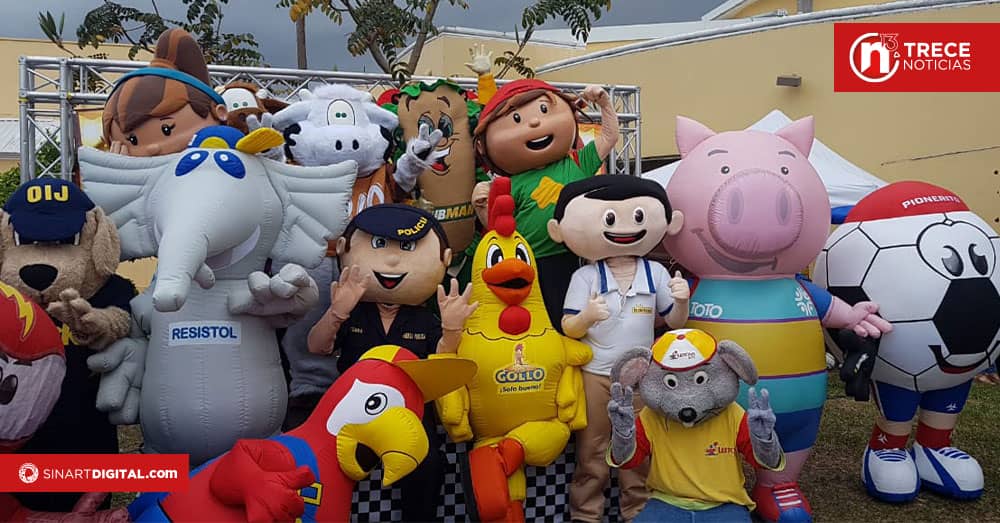 Cierre de vacaciones trae divertido concurso de botargas