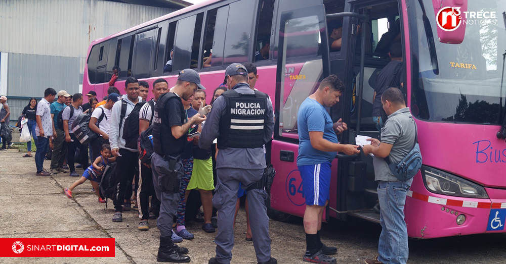 Traslados controlados permitieron llevar 14.000 migrantes a frontera norte en una semana