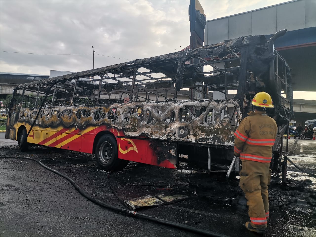 CTP: Incendio de bus de Heredia pudo haberse prevenido