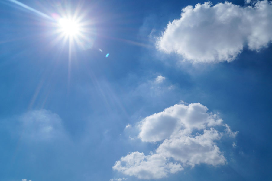 Sol y calor predominará el domingo en las elecciones