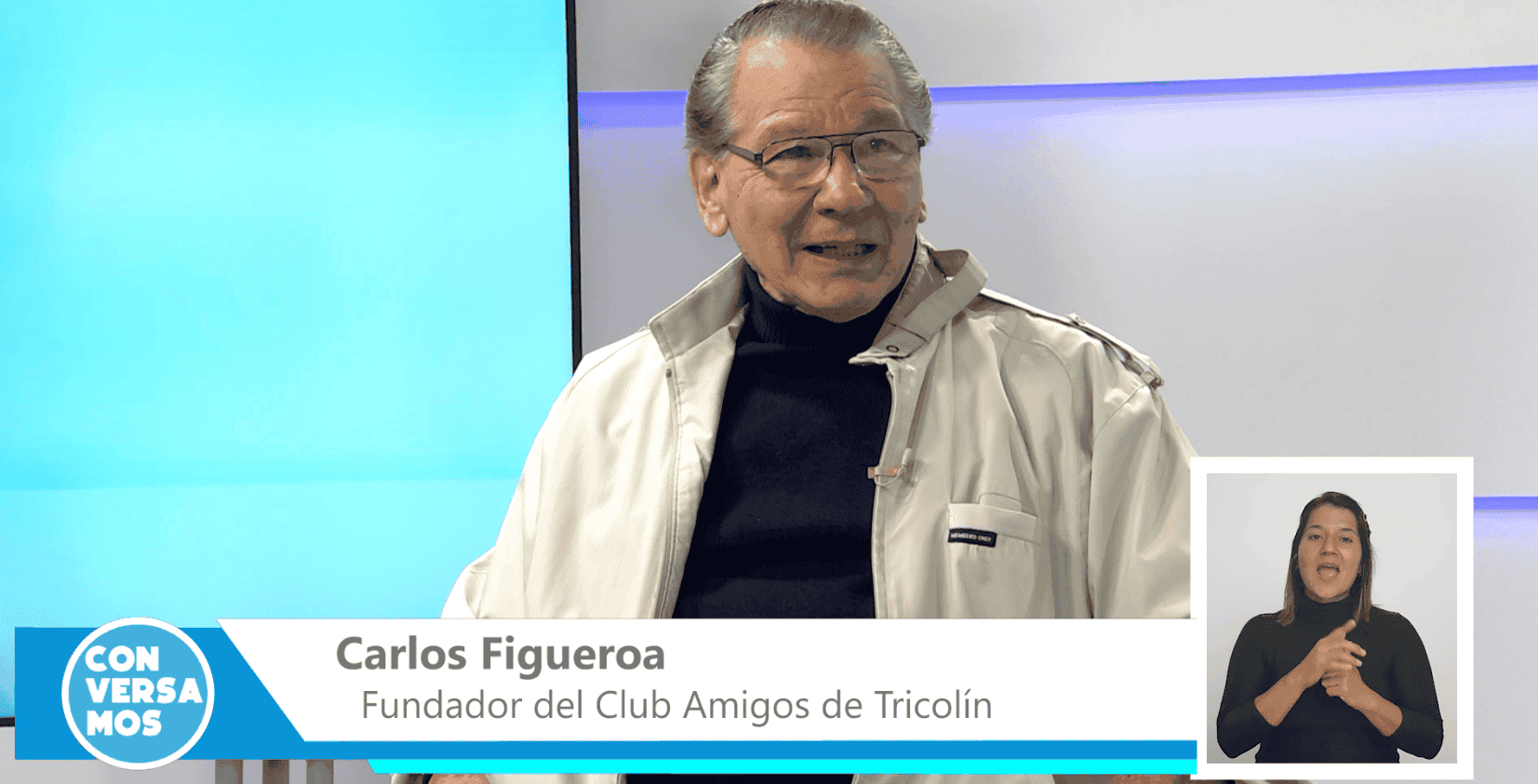 Conversamos con Carlos Figueroa, fundador del Club de Amigos de Tricolín.