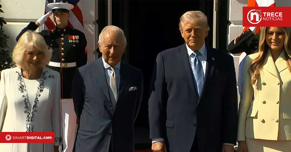 Trump elogia a Carlos III como 