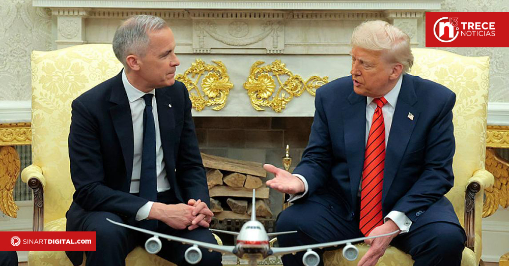 Carney dice a Trump que Canadá 