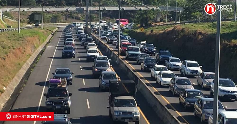 ¡Recuerde! Este domingo hay carril reversible en ruta 27