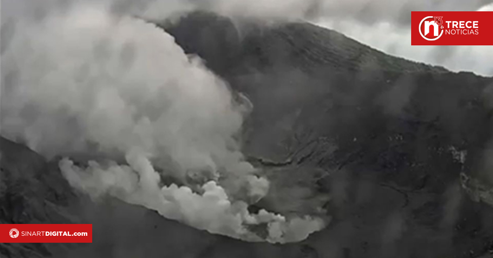 Gases del volcán Poás afectan calidad del aire en San Luis de Grecia