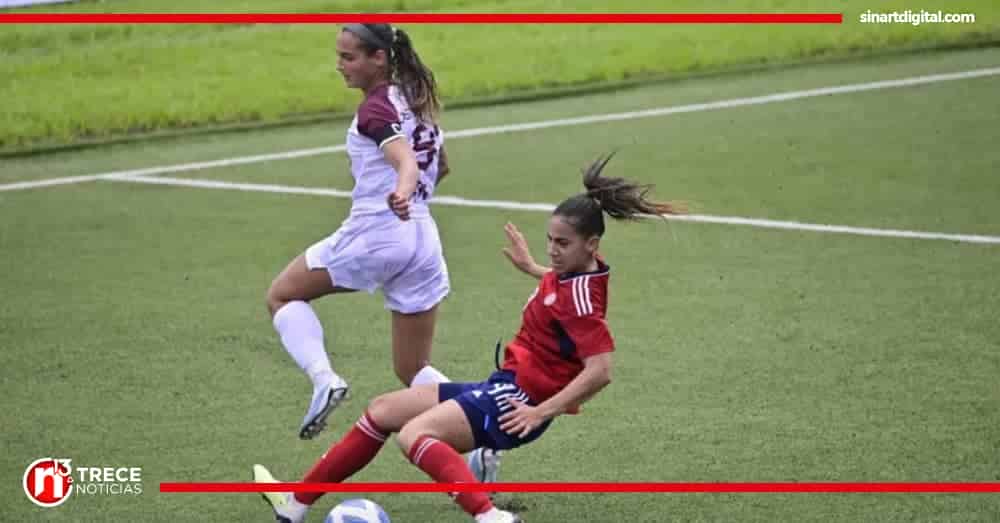 Costa Rica cayó ante Venezuela en el fútbol femenino de los Juegos Centroamericanos y del Caribe