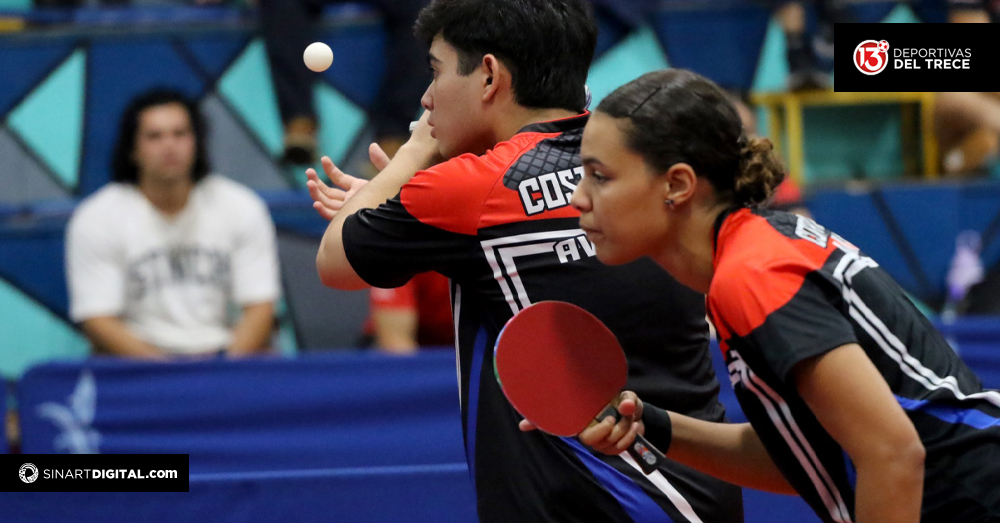 Centroamericano de Tenis de Mesa arrancó bien para los ticos