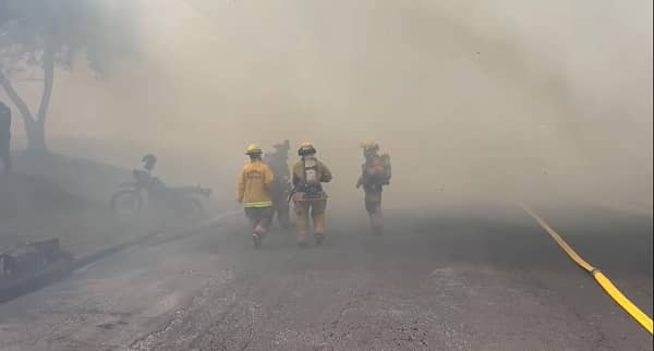 Bomberos pide evitar las quemas ante incremento de la velocidad de los vientos