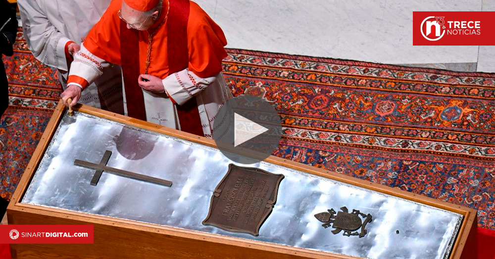 El mundo despide al papa Francisco: se cierra su féretro en San Pedro