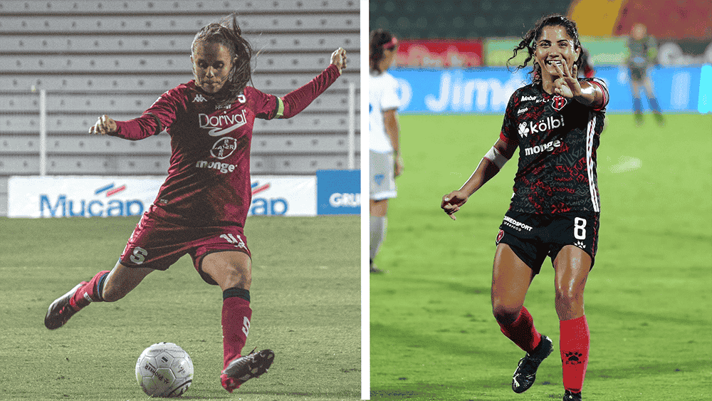 Clásico femenino entre Saprissa y Alajuelense por la penúltima jornada del campeonato