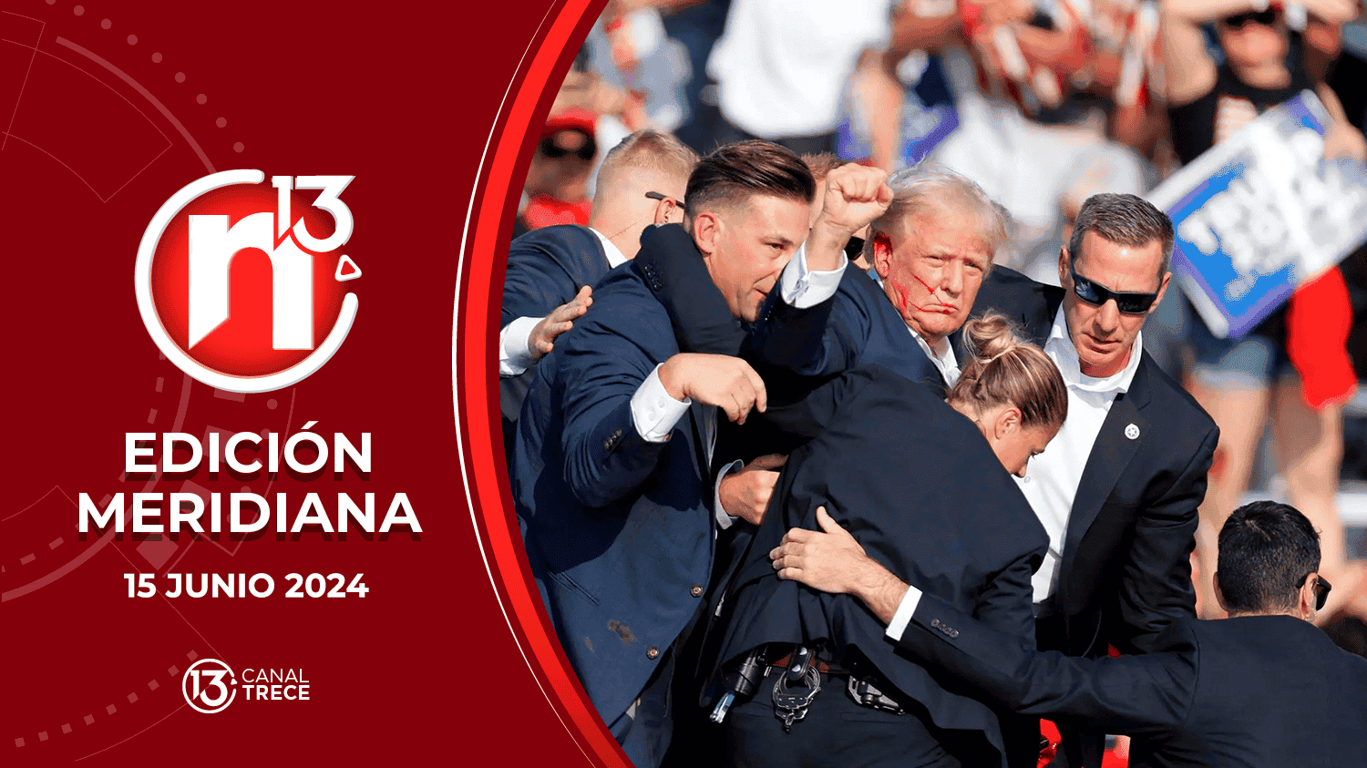Trece Noticias Edición Meridiana | 15 Julio 2024